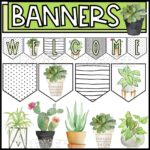 Plant Editable Banner | Confetti & Creativity