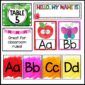 Shows many different items from the watercolor theme including the alphabet with pictures, editable classroom posters, and so much more. Perfect for a preschool classroom