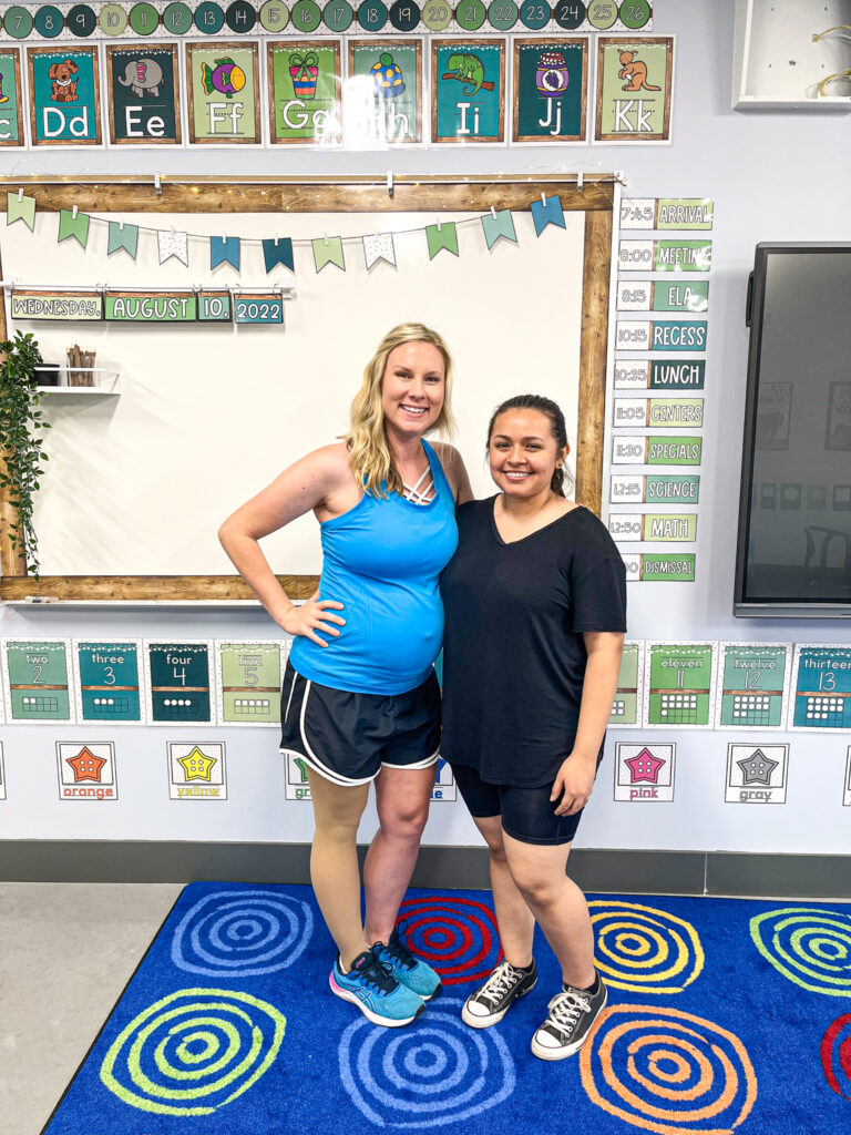 Nature Classroom Makeover - Front of the Room