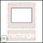 Shows an example shape poster with a rectangle