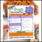 Shows 2 examples of the Halloween Newsletters on a table