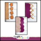 Shows the thanksgiving bulletin board borders combined to create new looks. Includes scalloped borders on top of straight edges borders