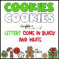 Shows the black and white as well as the green colored letters. Allows a teacher to print on colored paper instead of using colored text