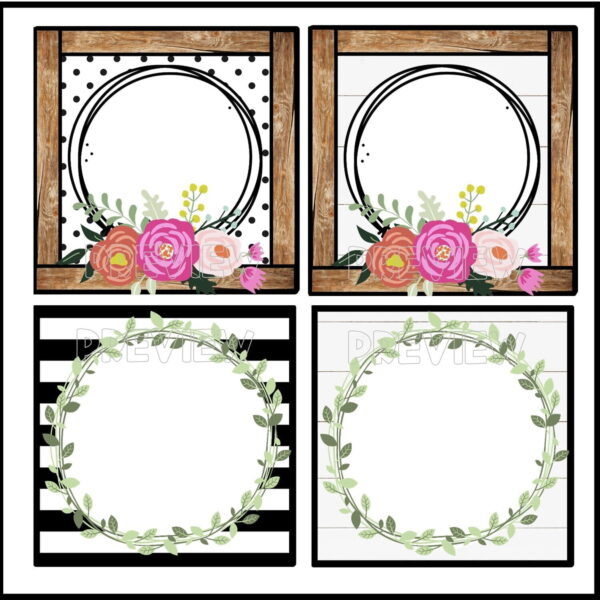 Floral Classroom Farmhouse Labels 2 Floral Classroom Farmhouse Labels 2