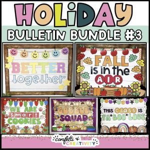 Holiday Bulletin Board Bundle #3