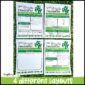 Shows 4 different layout options for the Saint Patrick's Day Classroom Newsletters. Each one has different sections for a teacher o add to make parent communication simple