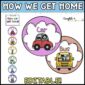 Shows the full set of options with a zoomed in version of the colored clipart art circles