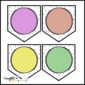 Shows examples of the welcome banner options with a blank background