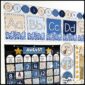 Shows the alphabet posters above the black classroom calendar pocket chart