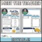 Shows the editable options for the ocean teacher template