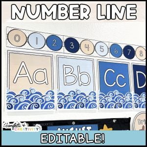 Ocean Number Line