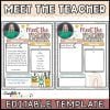 Modern Neutral Meet the Teacher Template