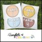 Shows a real picture of the table numbers