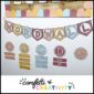 Shows a close up of the entire Word Wall Set Up