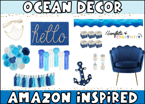 Ocean Classroom Amazon Finds | Confetti & Creativity