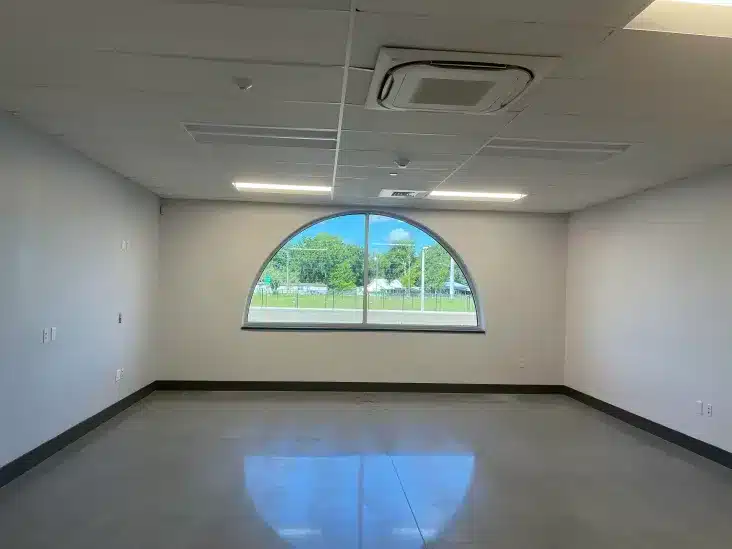 An image of my nature classroom transformation before I added my decor items.