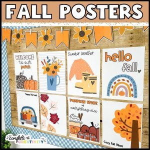 Fall Classroom Poster Set