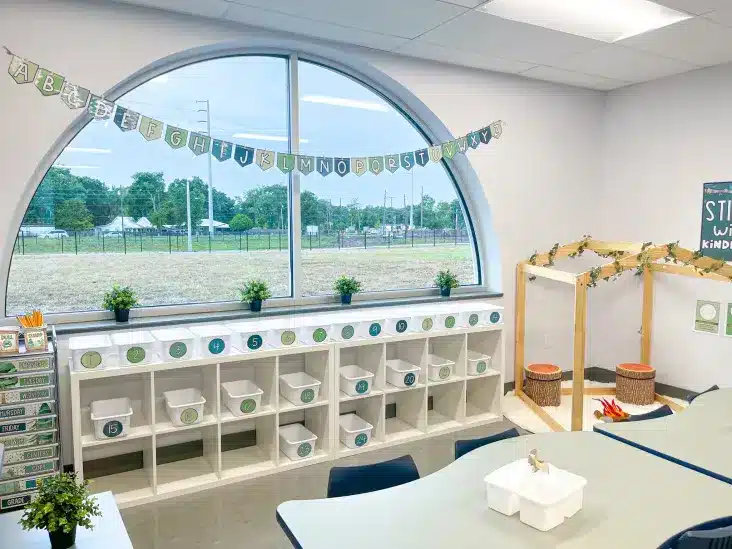 An image of the classroom makeover with my nature decor bundle items!