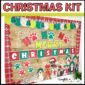 Shows the dog themed Christmas Bulletin Board perfect for every dog lover in the world.