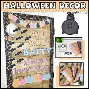 Halloween Classroom Door Decor