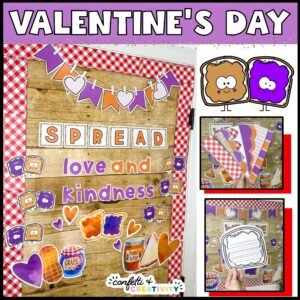 Valentine's Day Classroom Door Decor