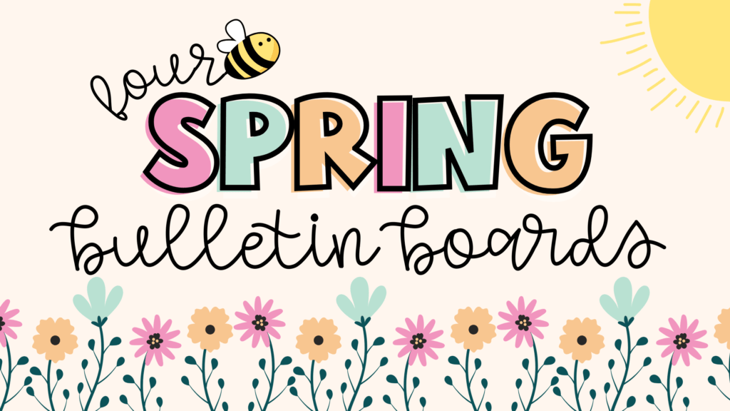 Spring Bulletin Board Cover Photo