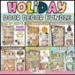 Shows multiple different versions of classroom door decors