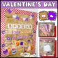 Shows the Valentine's Day Door Decor - "Spread Love and Kindness"