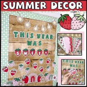 Summer Classroom Door Decor