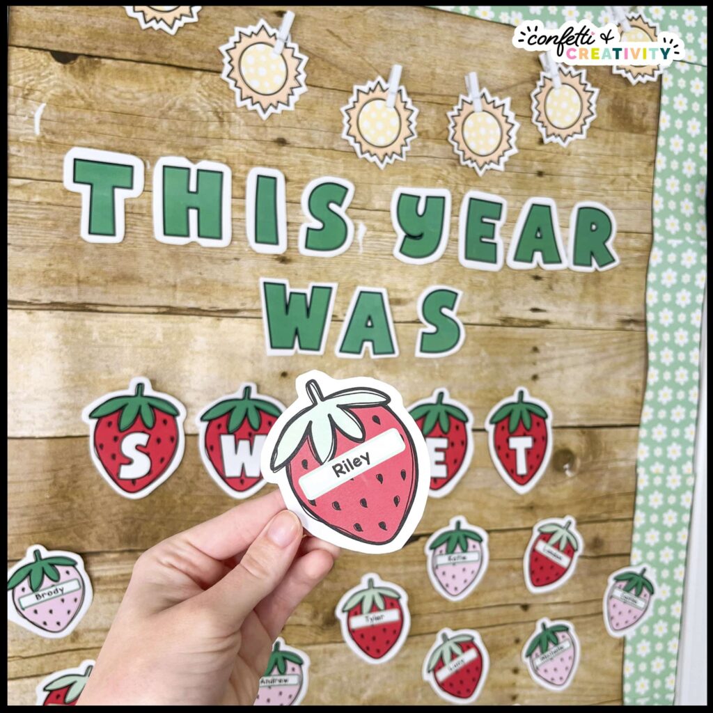 Summer Classroom Door Decor | Confetti & Creativity