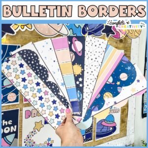 Space Bulletin Board Borders