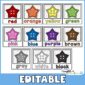 Shows all the color poster options - 11 colors included