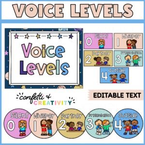 Space Voice Levels Display