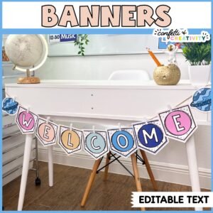 Space Welcome Banner