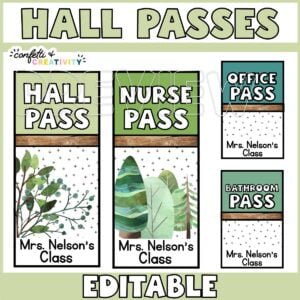 Nature Hall Passes