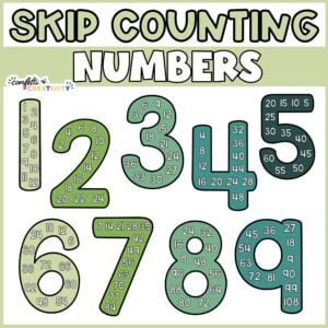 Nature Skip Counting Numbers