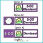 Shows three different options for how a teacher can set up the visual schedule. Includes clocks, the subject schedule card, as well as clipart options