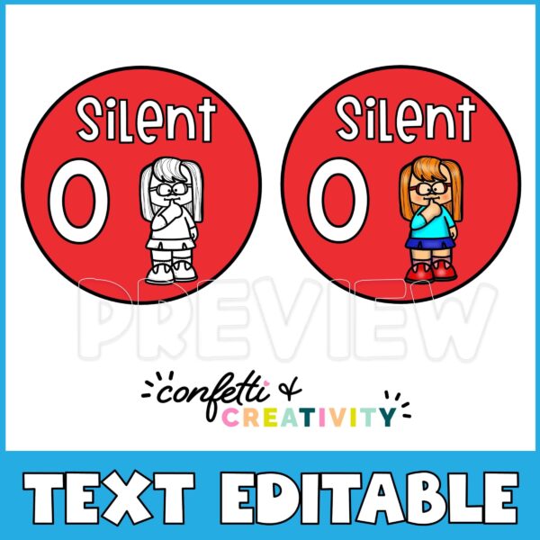 Vintage Vibes Voice Level Cards - Clipart Colors Shows both black and white as well as color clipart options