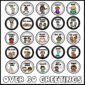 Shows 25 example greetings with the text "Over 30 greeting examples" at the bottom of the image