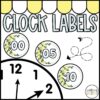 Lemon Clock Labels | Confetti & Creativity