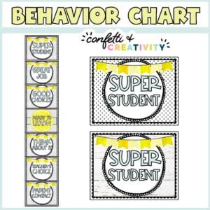 Lemon Behavior Chart