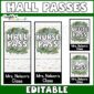 Shows Examples of Hall Passes