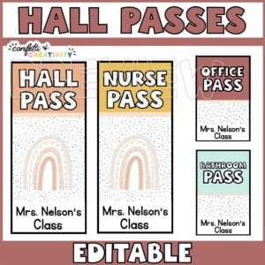 Modern Neutral Hall Passes