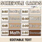 Shows many different color poster examples