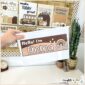Shows a nameplate with the name Emma on it