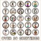Shows 25 different morning greetings a teacher can use with the text "over 30 cards" at the bottom of the image