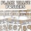 Neutral Place Value Posters | Confetti & Creativity
