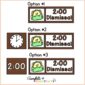 Shows 3 different set up options for what the visual schedule can look like with clocks, clipart, and text
