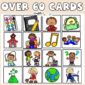Shows 16 cards with the the text "over 60 cards" text at the top of the image