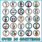 Shows 25 morning greeting sign examples with the text "Over 30 greetings" text at the bottom of the picture